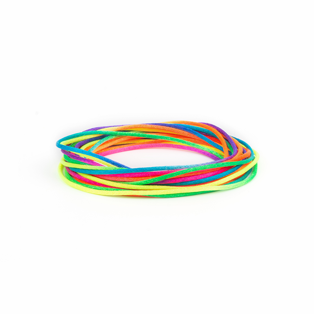 20 M/lot DIY Nilon Tali 1.5Mm  - Ribbon Wired Satin ulasan dan harga