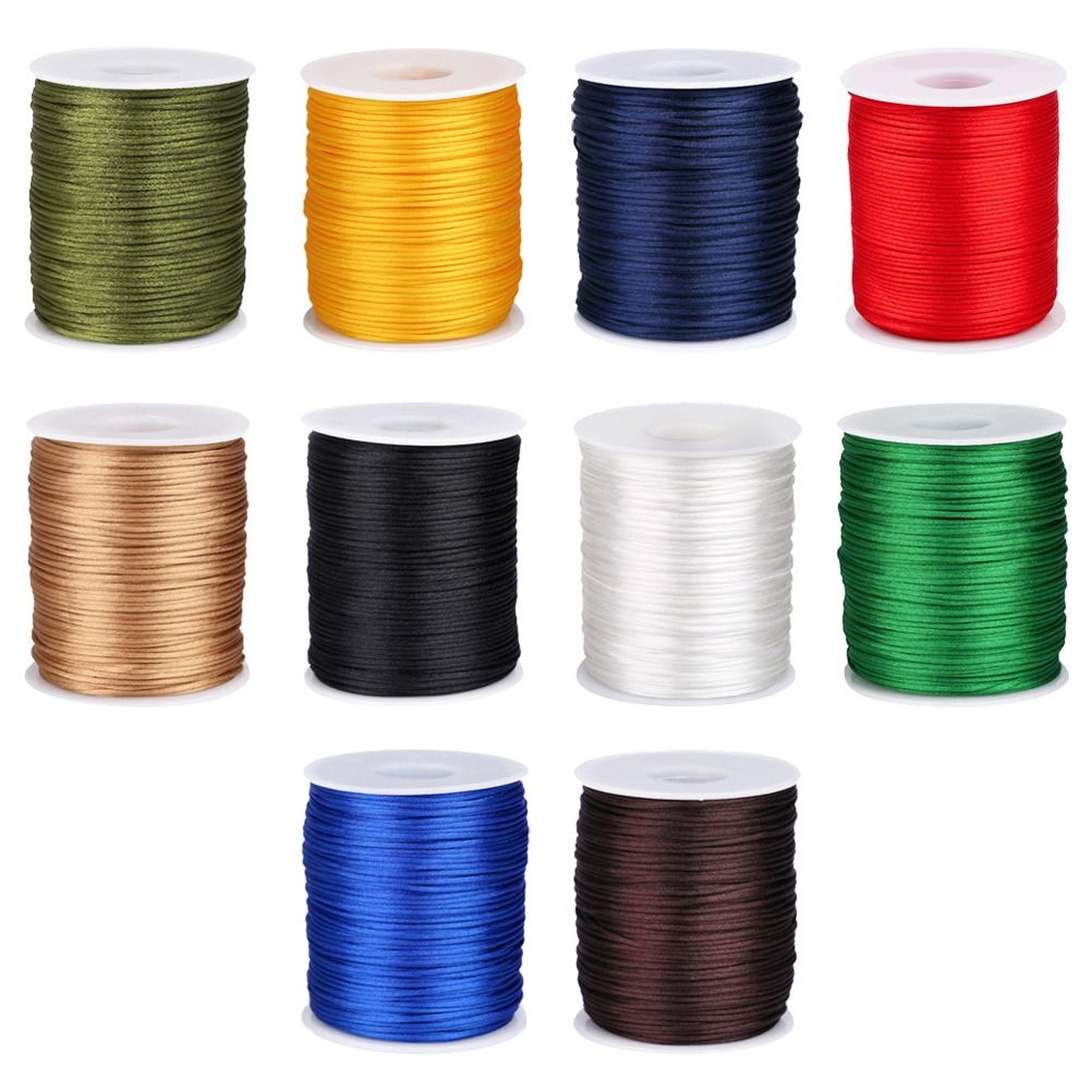 Tali Satin Baru 1.5mm 100M War - Ribbon Wired Satin ulasan dan harga
